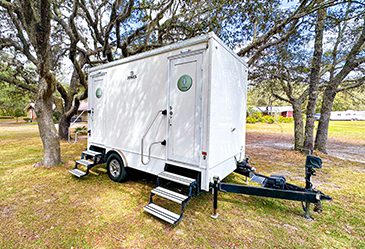 2 Stall Restroom Trailers