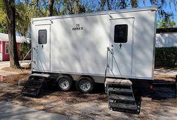 5 Stall Restroom Trailers