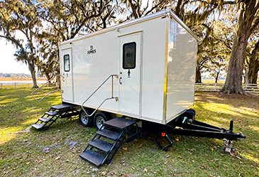 5 Stall Restroom Trailers
