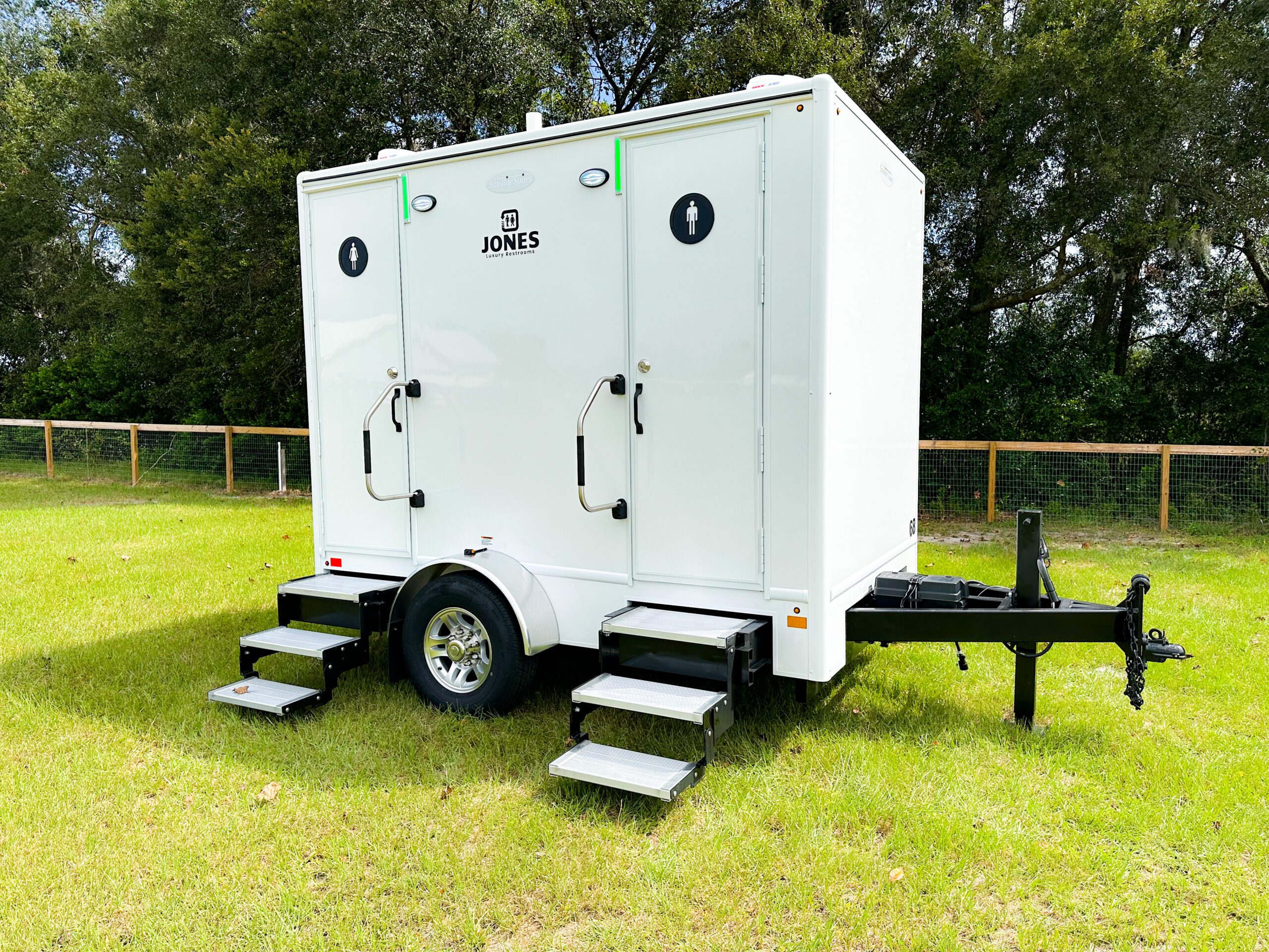 2 Stall Restroom Trailers