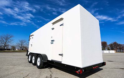 Refrigerator & Freezer Trailers For Outdoor Events