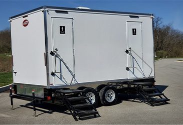 5 Stall Restroom Trailers